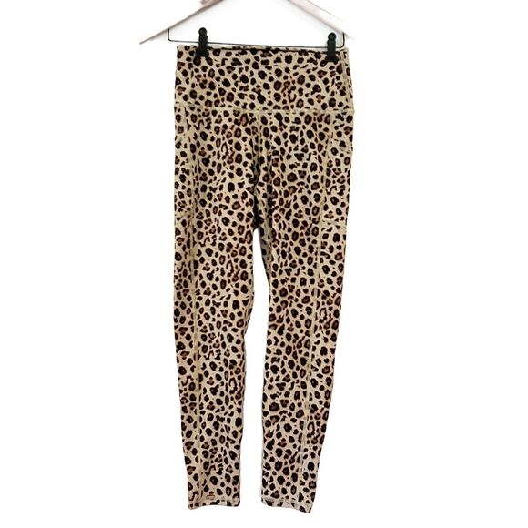 Colorful Koala Animal Print High Waist Leggings Large Leopard Activewear - Picture 1 of 4